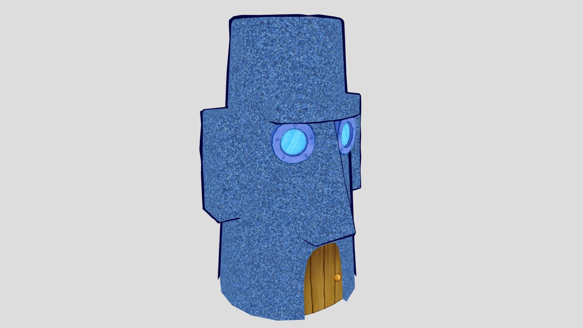 TSCP Roblox - Squidward House - Download Free 3D model by SMF Features ...