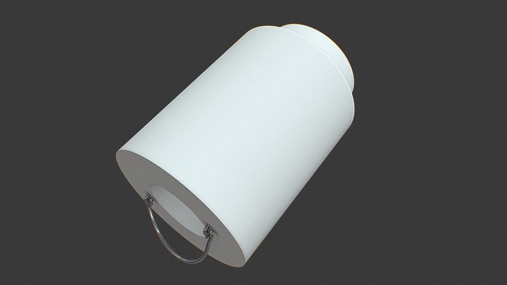 钢包水口座砖 3D Model