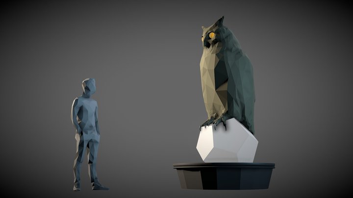 Kempelen's Owls - Simplified 3D Model