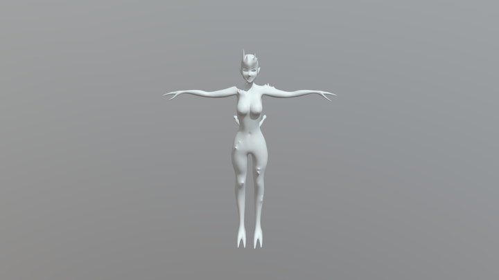 CHARACTER: RUBY 3D Model