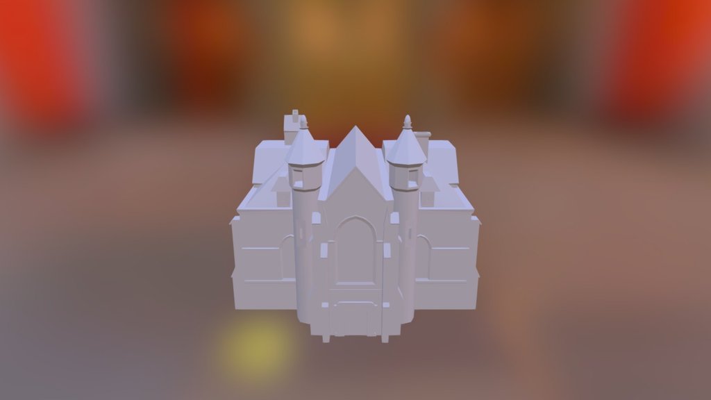 basic church model Nº1 - 3D model by carmario5 [2bbb2f6] - Sketchfab