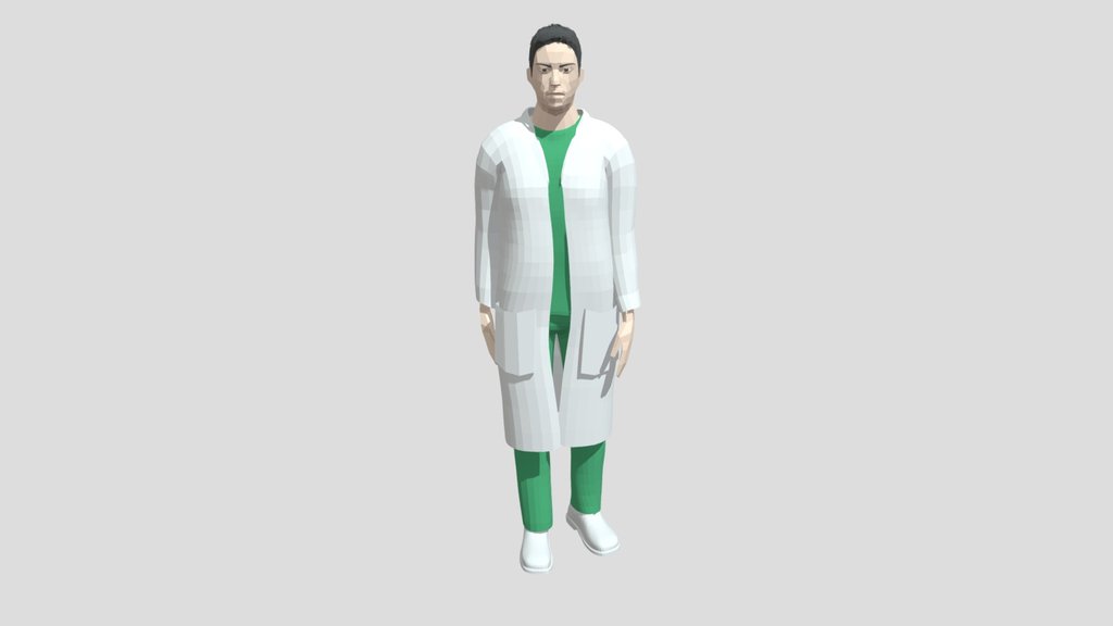 Low Poly Doctor