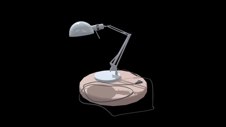 XYZ Homework: Lamp 3D Model