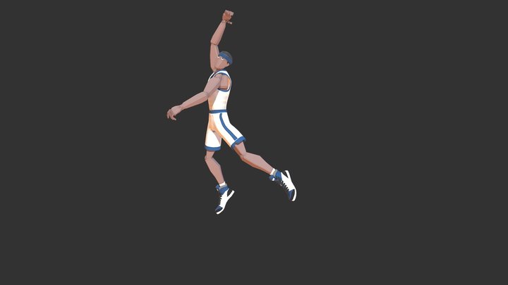 [Basketball8] Run and Move 2 3D Model