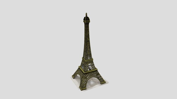 Eiffel Tower 3D Model
