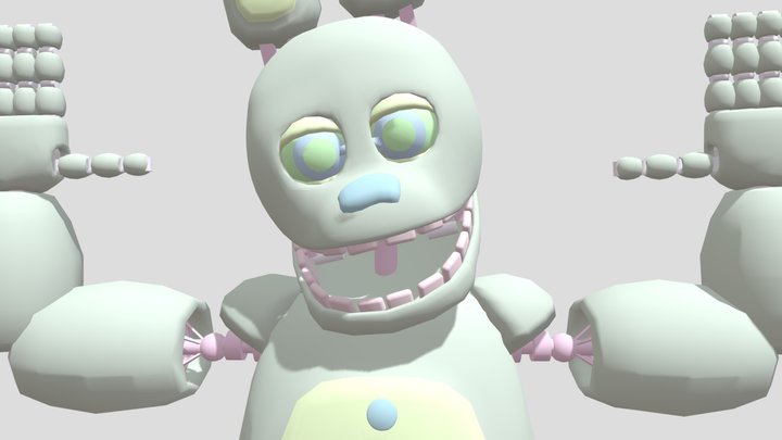 Spring Bonnie Jumpscare WIP 3D Model