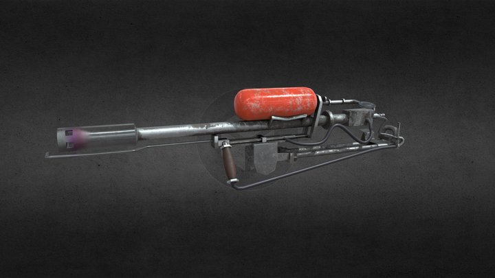 flamethrower 3D Model
