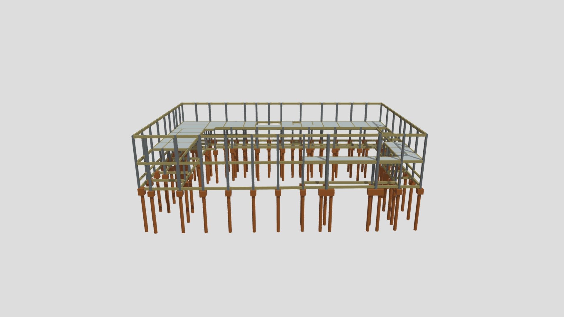 Malha 3D - SUPERMERCADO MIRANTE