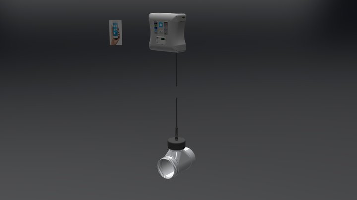 Whole Home Humidifier B 3D Model