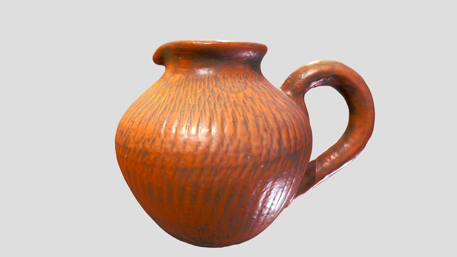 Small Terracotta Pitcher - Buy Royalty Free 3D model by MADD Designs ...