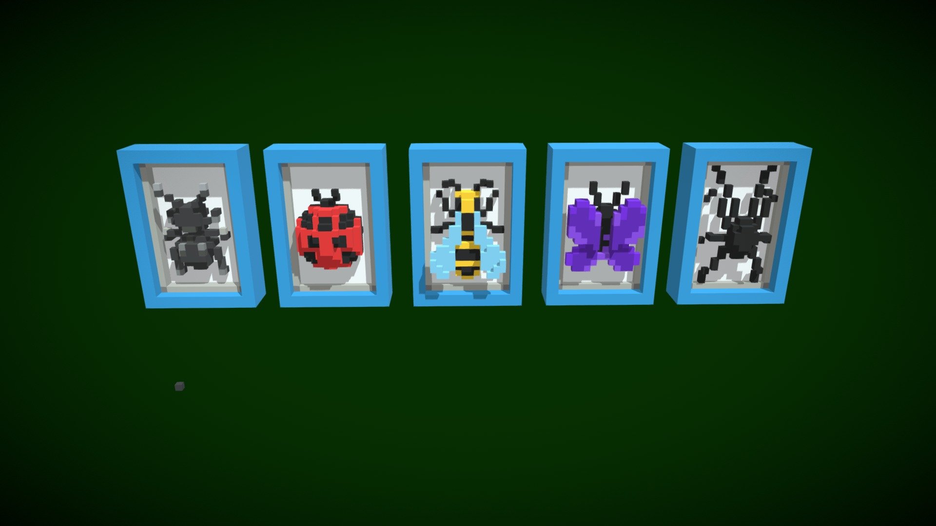 【GR02-5】Paintings of Insects - 虫の絵