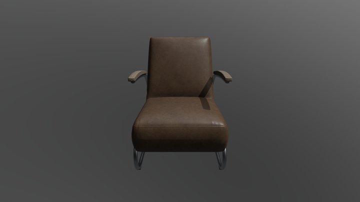 PBR Chair 3D Model