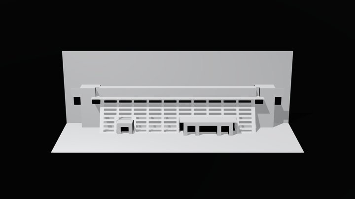 出雲大社 庁の舎 3D Model