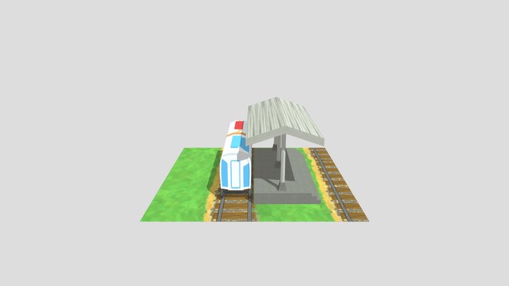 Train (1) 3D Model