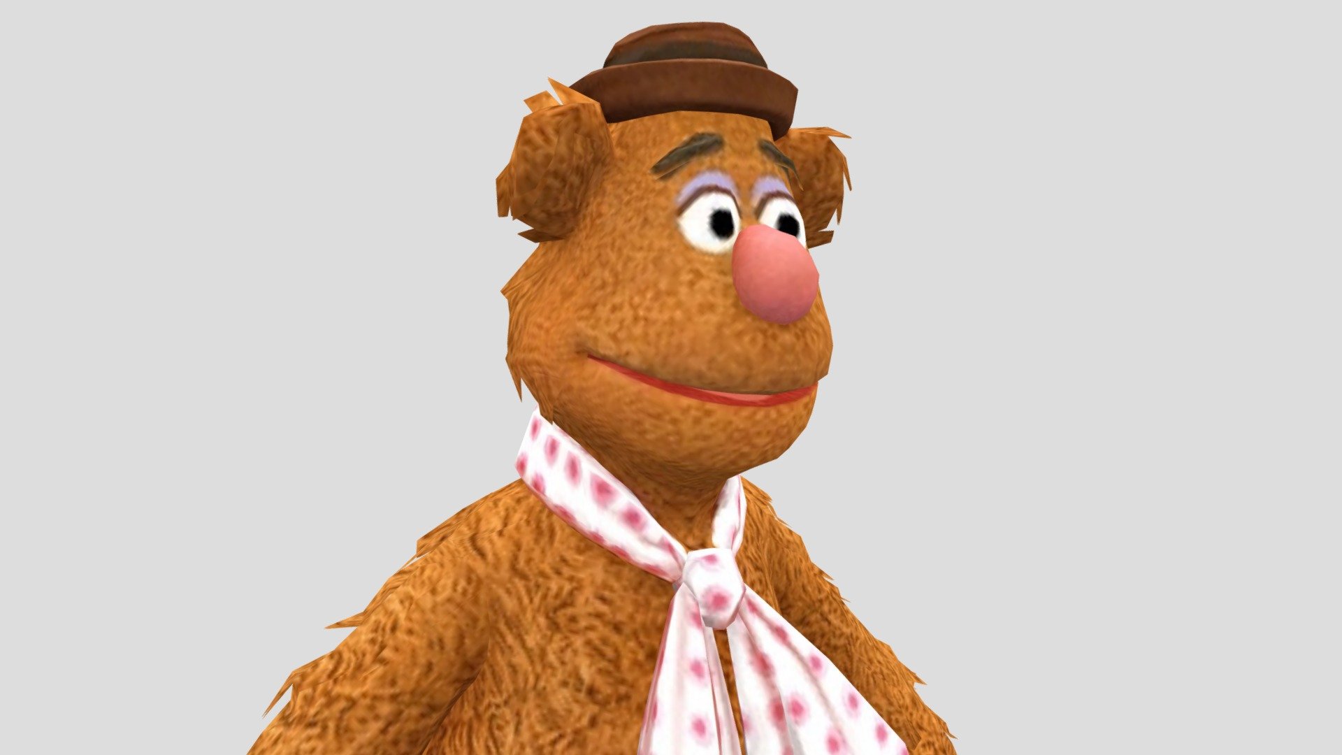 Fozzie - Download Free 3D model by ThisIsntAPerson (@ThisIsntAPerson)  [2bc29fc], image size:1920x1080