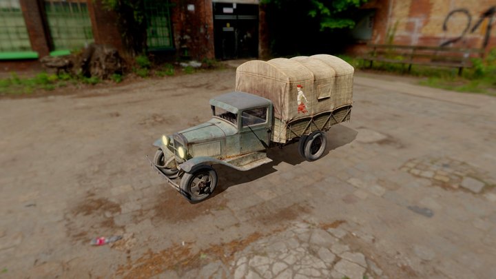 GAZ AA 3D Model