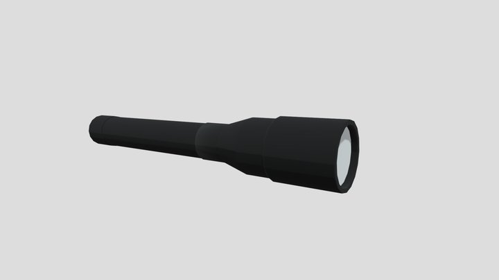 Flashlight 3D Model