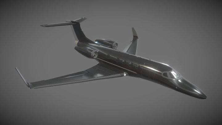 luxury plane 3D Model