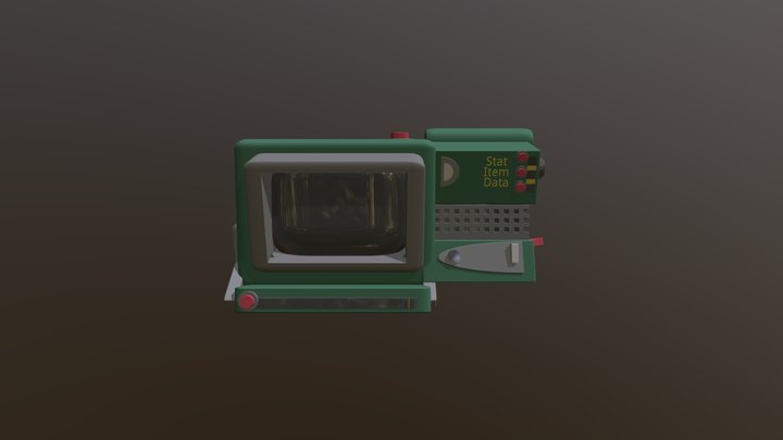 Pip- Boy 2000 MK-VI 3D Model