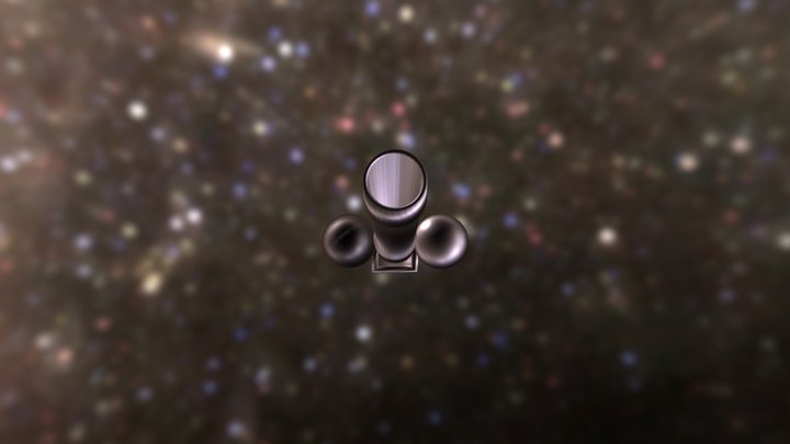 Neo Armstrong Cyclone Jet Armstrong Cannon 3D Model