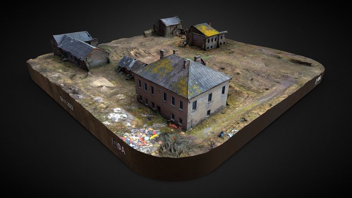 Усадьба «Лапина» (Estate "Lapina") 3D Model