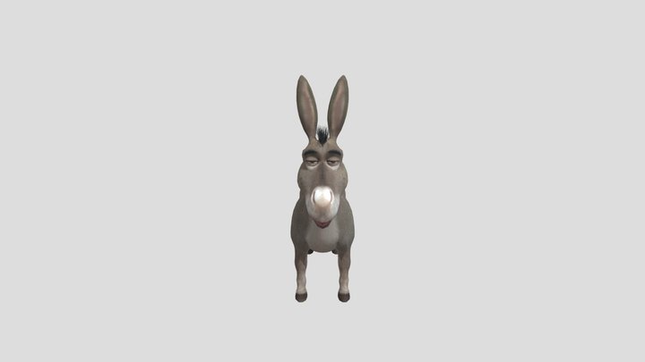 Pocket Shrek Donkey – Free 3D Model STL