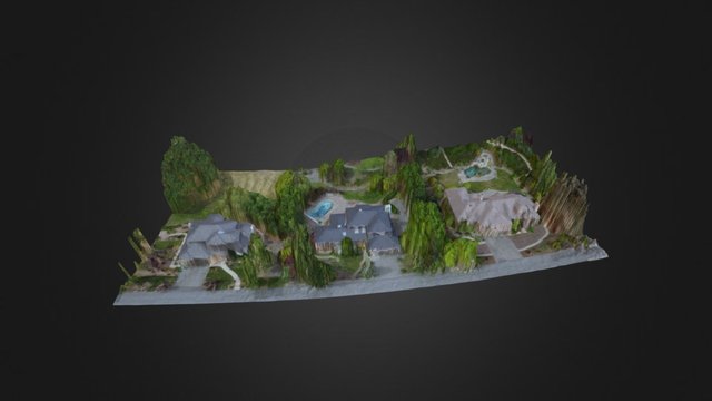 Oak Valley Drive 3D Model