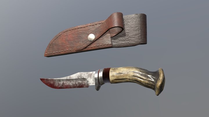 Dagger/Sheath 3D Model