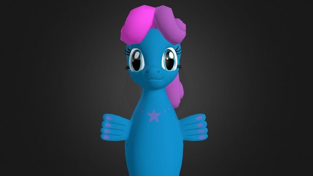 Sea Pony 3D Model