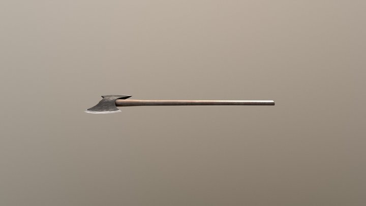 Double Axe 3D Model