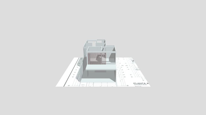 Casita propuesta 02 3D Model
