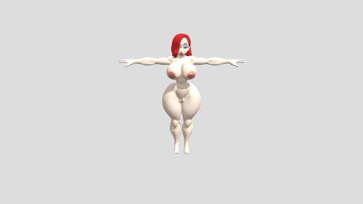 KM Jessica Rabbit 3D Model