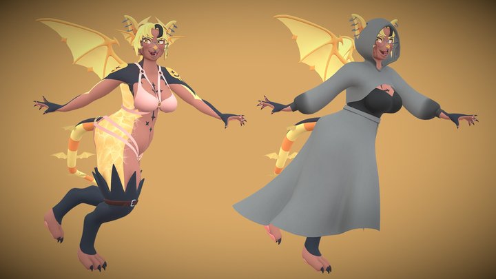 Bell-Nee (Comission) 3D Model