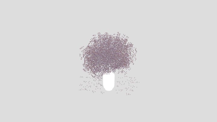 Sj Wild Pink Gypsophila Bouquet – Modèle 3D gratuit STL