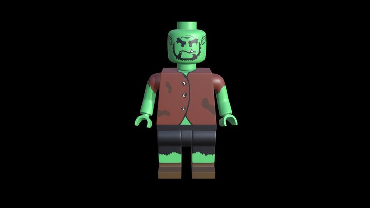 Lego Goblin 3D Model