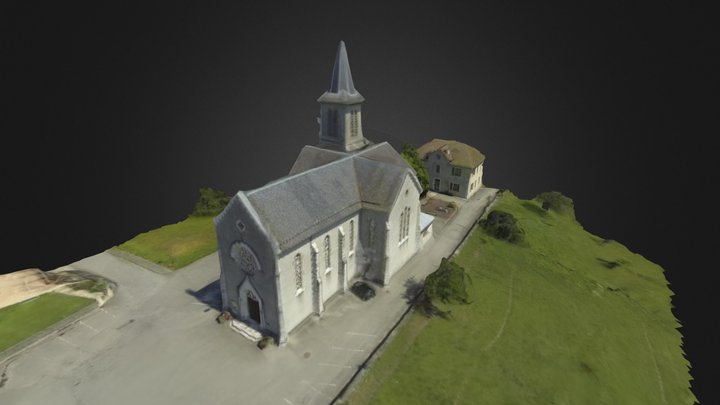 Eglise  Chavanod 3D Model