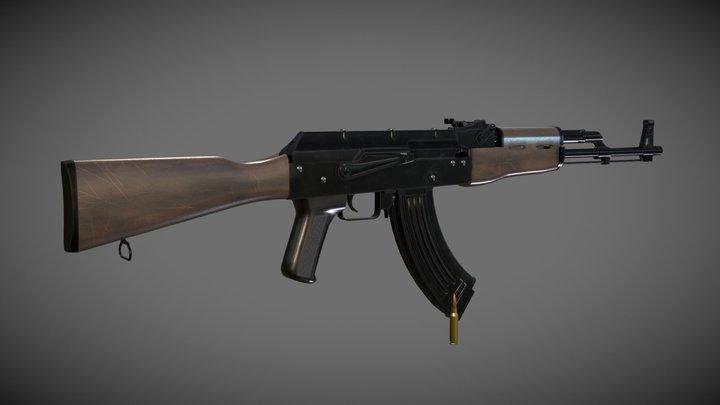 AK47 3D Model