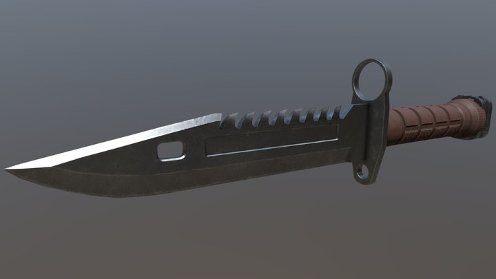 Knife 3D Model