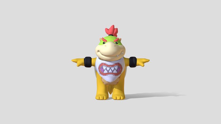 Bowser Jr - Projeto V 3D Model