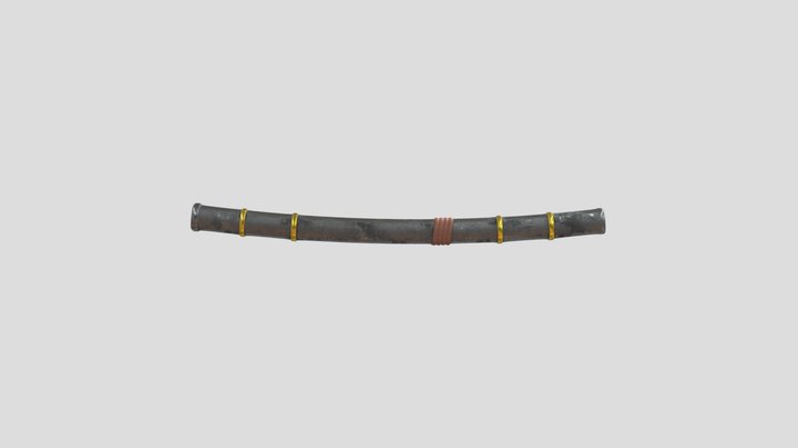 Katana Sheath 3D Model