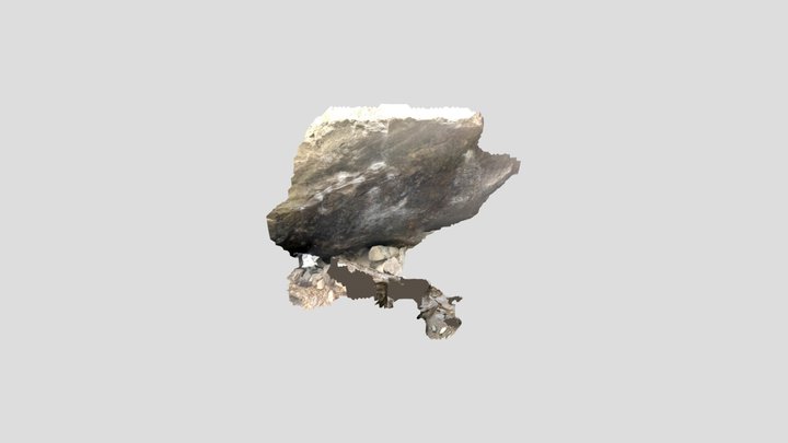 Rocky Boulder 3D Model