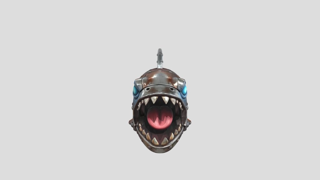 High Detailed Mecha Piranha