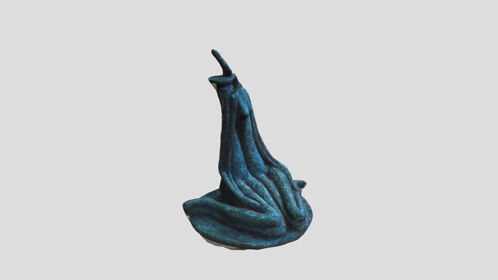 Skulptur in Bronze - das Paar 3D Model