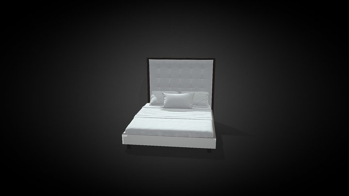 Bed For Vr 3D Model