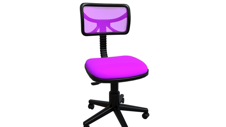 Roller Chair 3D Model