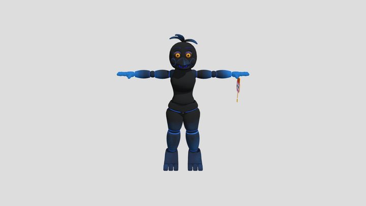 FNAF AR - Toy Chica Highscore 3D Model