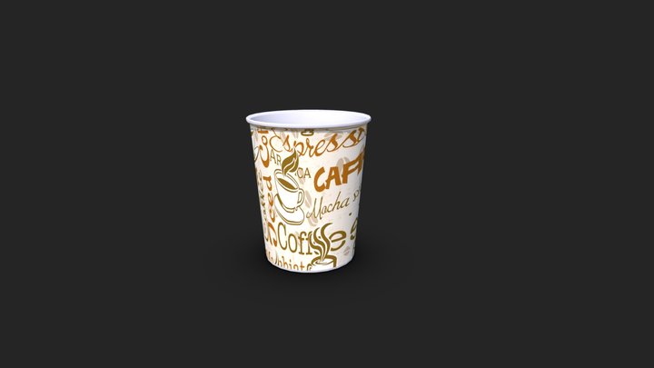 Coffe Cup 3D Model