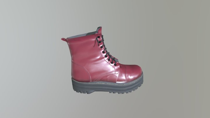 AMP BOOT 3D Model