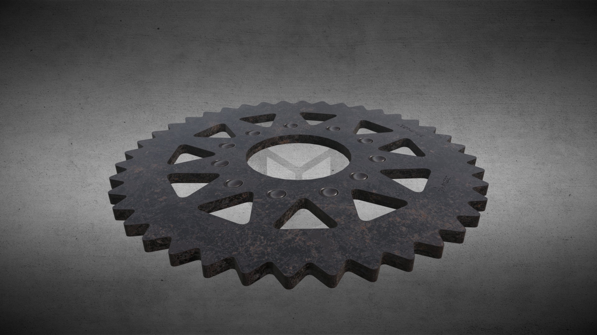 3D model Gears Animation - This is a 3D model of the Gears Animation. The 3D model is about a puzzle on a table.