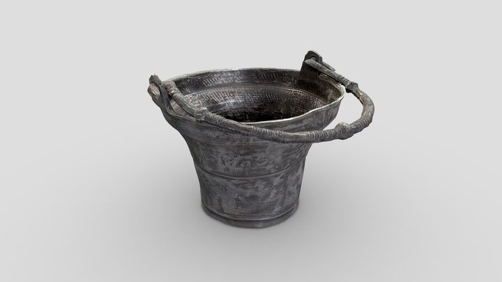 Wijwateremmer | holy water bucket (1400-1500) – Modelo 3D gratuito STL